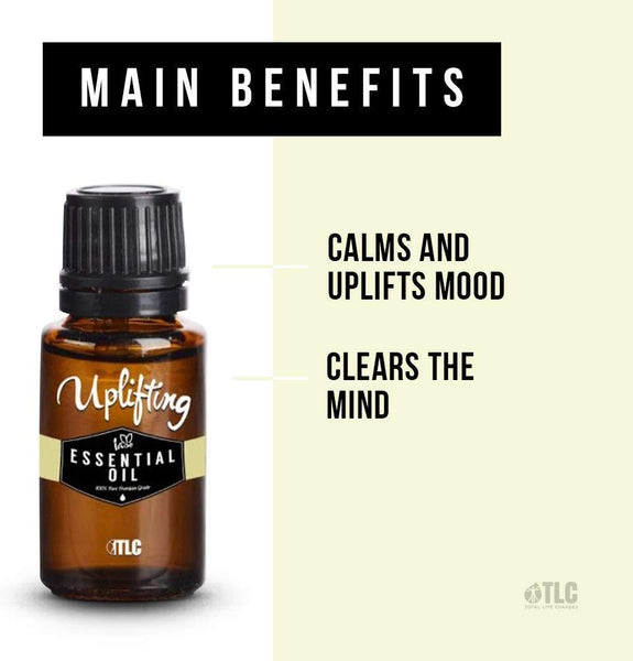 TLC Iaso Uplifting Essential Oil Blend 0.5 Fl Oz. | 15 Ml Bottle