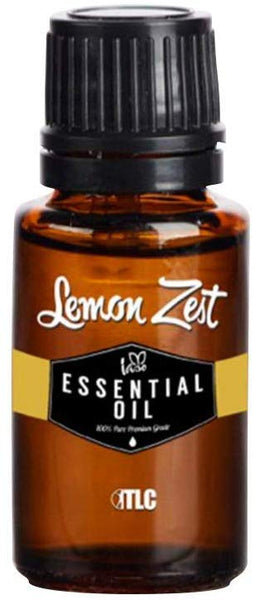 TLC Iaso Lemon Zest Essential Oil 0.5 Fl Oz. | 15 Ml Bottle
