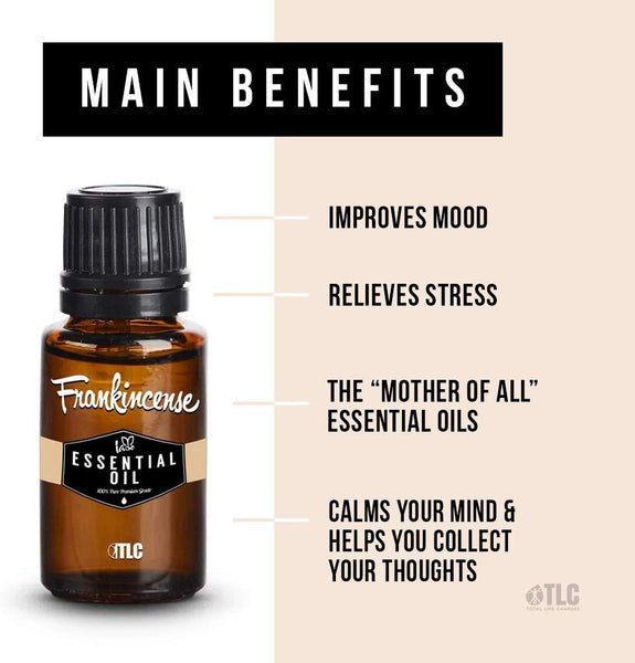 TLC Iaso Frankincense Essential Oil 0.5 Fl Oz. | 15 Ml Bottle