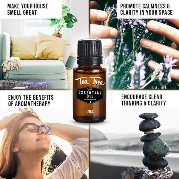 TLC Iaso Pure Tea Tree Essential Oil 0.5 Fl Oz. | 15 Ml Bottle