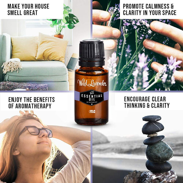 TLC Iaso Wild Lavender Essential Oil 0.5 Fl Oz. | 15 Ml Bottle