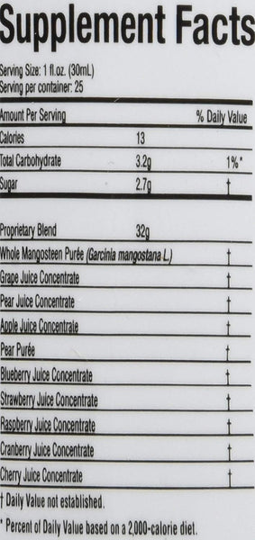 XANGO Mangosteen Juice, 1 case of 4 bottles