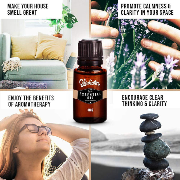 TLC Iaso Gladiator Essential Oil Blend 0.5 Fl Oz. | 15 Ml Bottle