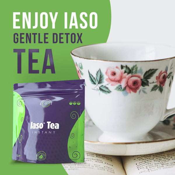 TLC Total Life Changes IASO Natural Detox Instant Herbal Tea (25 Sachets)