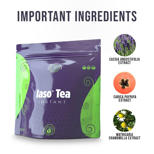 TLC Total Life Changes IASO Natural Detox Instant Herbal Tea (25 Sachets)