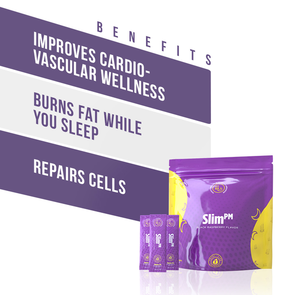 TLC IASO Slim PM Supplement: Non-Caffeinated Black Raspberry Drink Mix, Made with L-Arginine & Natural Flavors - Packing May Vary for 2019