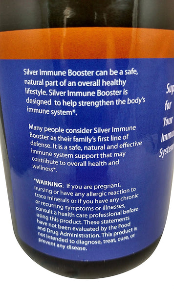 Nano Ionic Silver Technology (12 oz) with Cutting-Edge 10 ppm - Liquid Immune Booster for Kids, Pets & Adults Enhances Wellness - Next Generation Ionic Silver