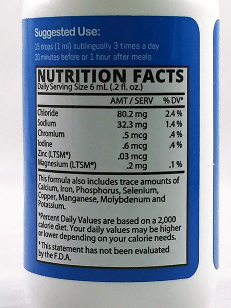 Liquid Oxygen O2 Drops - Premium Concentrated Liquid Oxygen Supplement - 2 fl. oz - Mineral - Health - Healthy Living