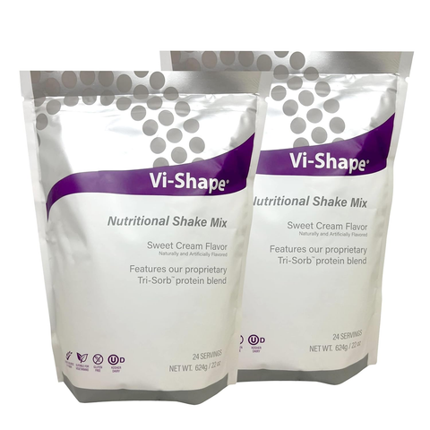 Vi Shape Original Nutritional Shake Mix Sweet Cream Flavor | 22oz (2 Bags, 48 Servings) Formally know as Visalus
