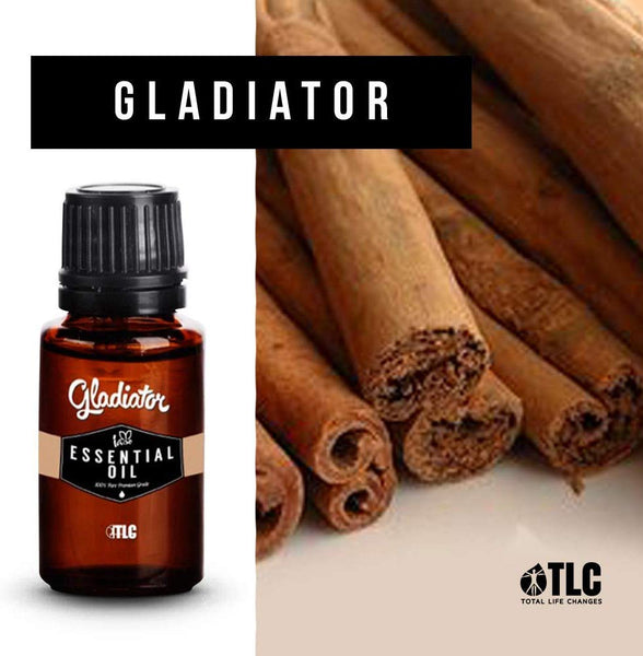 TLC Iaso Gladiator Essential Oil Blend 0.5 Fl Oz. | 15 Ml Bottle