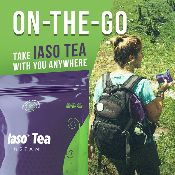 TLC Total Life Changes IASO Natural Detox Instant Herbal Tea (25 Sachets)