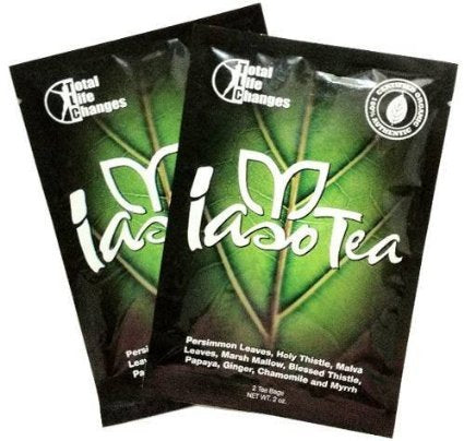 IasoTea, Makes 1 gal, 2 Tea Bags, Pack of 4