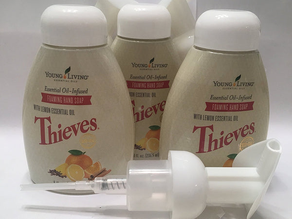 Thieves Foaming Hand Soap 3 pack of 8 fl oz. by Young Living Essential Oils