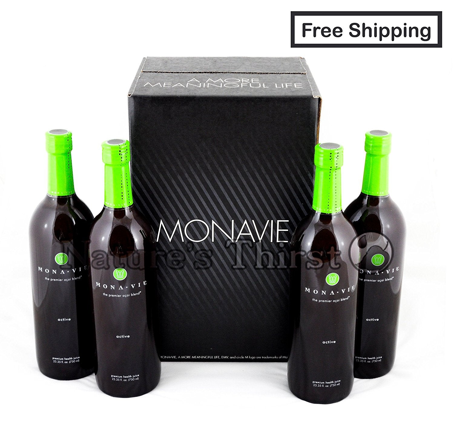 MonaVie Active 4 Bottles (Case) FRESH