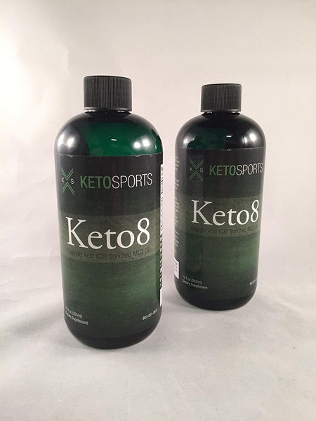 Keto 8 - Keto Sports - MTC Oils - Health Supplement