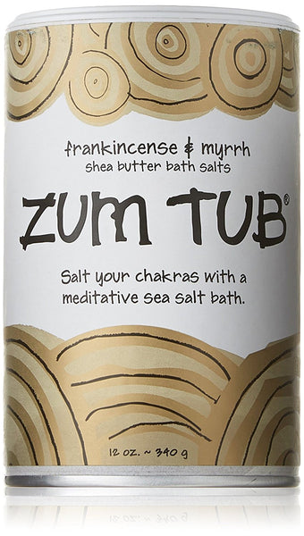 Indigo Wild Zum Tub Bath Salts, Frankincense and Myrrh, 12 Ounce
