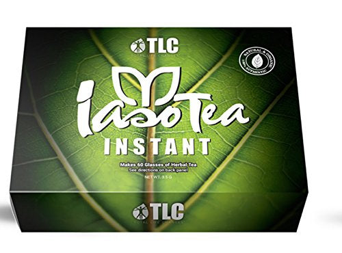 Lose weight with Full box of Iaso Instant Tea , makes 60 glasses of Herbal Tea,