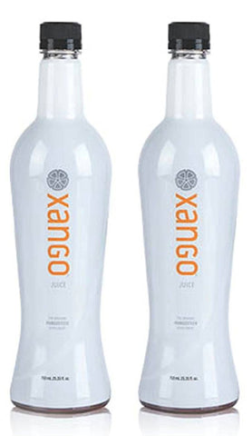 Xango Juice 2 Bottles Mangosteen Juice Made From the Whole Mangosteen Fruit (Rind and All), Xango Juice Is Filled with Biologically Active Compounds and Phytonutrients—including Xanthones, Catechins, Flavonoids and Proanthocyanidins—to Support Respirato