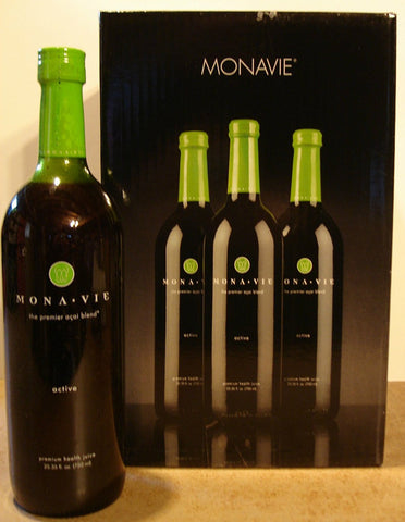 Monavie Active Juice (4 Bottles) Acai Berry