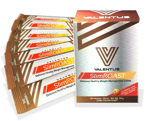 SlimROAST Dark Italian Roast " Delicious Healthy Weight Management Coffee" (7 Sachets) 7 serving trial