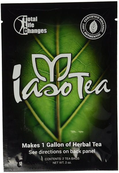 Iaso Tea 2 oz contains 2 tea bags