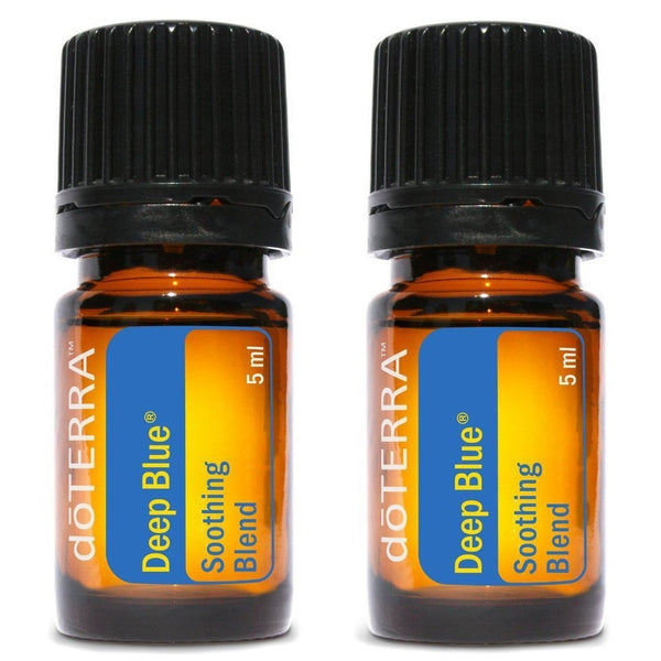 doTERRA Deep Blue Essential Oil Soothing Blend 5 ml (2 pack)