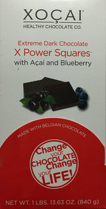 Xocai X Power Squares Chocolate, 138 squares