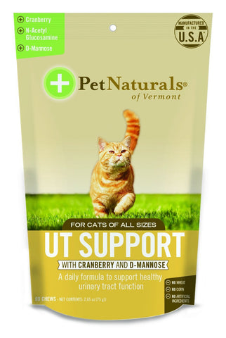 Pet Natural's of Vermont 60 Count Urinary Tract Support Supplement Soft Chews for Cats