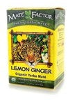 Mate Factor Organic Yerba Mate Lemon Ginger 20 Bag(S)